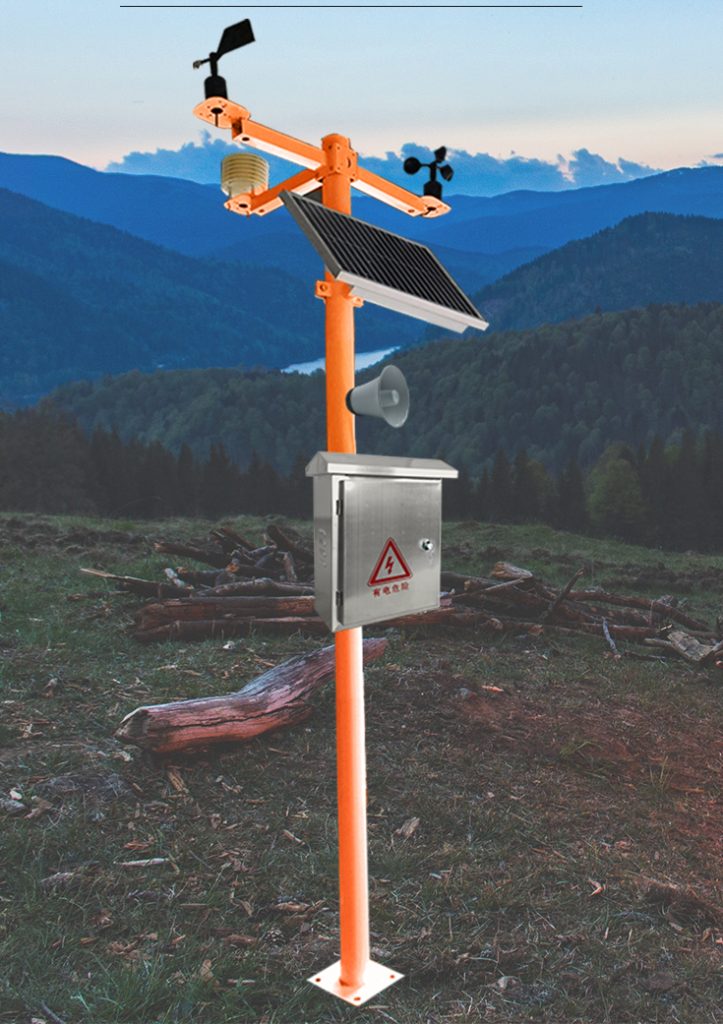 Forest fire weather station 