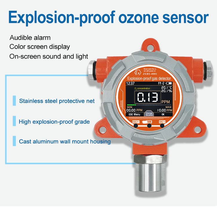 Fixed Ozone Gas Alarm Detector