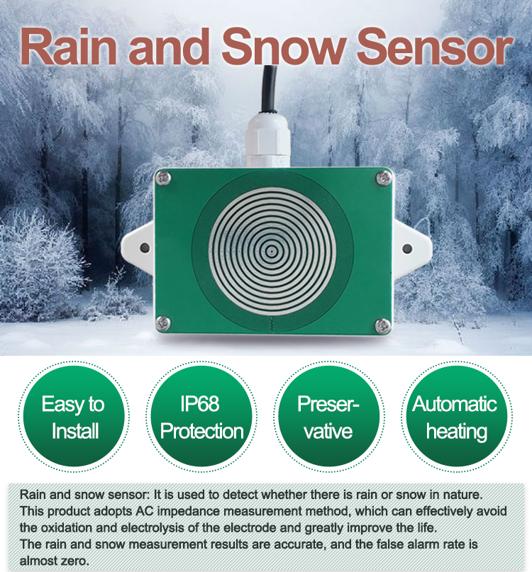 Rain and snow sensor