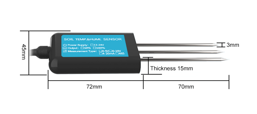 Soil moisture probe